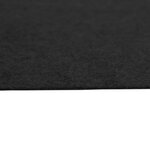 vidaXL Tapis de piscine Noir 750 x 372 x 0 1 cm Tissu non tissé