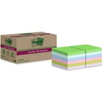Pack 12 Blocs Super Sticky Recycling Notes 47 6 x 47 6 mm Couleur POST-IT