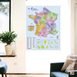 Carte de France administative souple