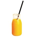 Mini bouteille de lait en verre olympia 200 ml - lot de 12 -  - verre x125mm