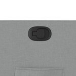 vidaXL Fauteuil inclinable Gris clair Tissu