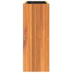 vidaXL Jardinière 59x27 5x70 cm bois massif d'acacia