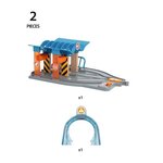 Brio World Station de services Smart Tech Sound - Accessoire STEM pour circuit de train en bois - Ravensburger - Des 3 ans - 33975