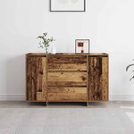 vidaXL Buffet Bois ancien 120 x 41 x 75 cm Bois d'ingénierie