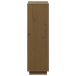 vidaXL Buffet Marron miel 74x35x117 cm Bois massif de pin