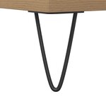 vidaXL Armoire de salle de bain chêne artisanal 58x33x60 cm