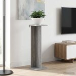 vidaXL Support de Plante 2 pièces Sonoma gris 25 x 25 5 x 80 5 cm