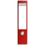 Classeur à levier polypropylène dos de 75mm - Rouge EXACOMPTA