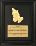 Pièce de monnaie en Cupronickel - Or g Millésime 2024 Gold Foils with Frames LORD PRAYER