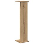 vidaXL Support de Plante Chêne artisanal 25 x 25 5 x 100 5 cm