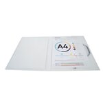 Chemise à élastiques 3 rabats polypropylène translucide Krea Cover - A4 - Incolore EXACOMPTA
