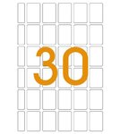 Sachet de 120 étiquettes de couleur 12x18 mm Assorties AGIPA