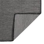 vidaXL Tapis à tissage plat d'extérieur 80x150 cm Gris