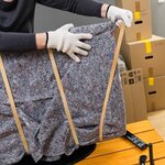 Pack and Move - Lot 2 Couvertures De Protection Pour Déménagement Et Stockage - 1 5 X 2 M - Épaisse Et Résistante - Protection TV Protection Meubles
