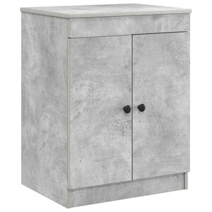 vidaXL Armoire de salle de bain Gris béton 54 x 41 x 70 cm