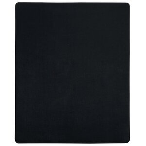 vidaXL Drap-housse Jersey Noir 140x200 cm Coton