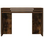 vidaXL Tables gigognes 3 Pièces chêne fumé bois d'ingénierie