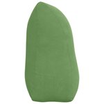 vidaXL Coussin de Dos Vert clair 100 x 24 x 50 cm Velours