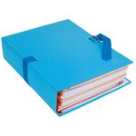 Chemise Dos Extensible Papier - 24x32cm - Bleu Clair - X 10 - Exacompta