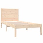 vidaXL Cadre de lit sans matelas 90x200 cm bois de pin massif
