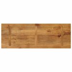 vidaXL Dessus de table 140x50x3 8cm rectangulaire bois massif manguier