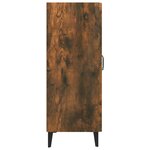 vidaXL Buffet chêne fumé 69 5x34x90 cm bois d'ingénierie