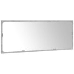 vidaXL Ensemble de meubles de salle de bain 3 Pièces gris béton