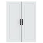 vidaXL Armoire Murale 66 x 34 5 x 90 cm Bois d'ingénierie Blanc