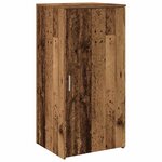 vidaXL Bureau de réception vieux bois 200x50x103 5cm bois d'ingénierie