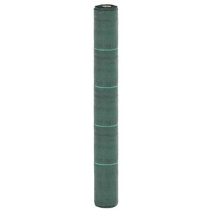 vidaXL Membrane anti-mauvaises herbes vert 1x5 m PP