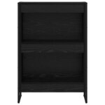 vidaXL Bibliothèque Chêne noir 80 x 30 x 155 cm Bois d'ingénierie