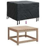 vidaXL Housse pour mobilier d'extérieur 60 x 60 x 45 cm Tissu 210D