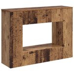 vidaXL Table console Bois ancien 101 x 29 x 74 cm Bois d’ingénierie
