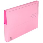 Paquet De 50 Chemises Poche Super 210 - 24 5x32 5cm - Rose - X 3 - Exacompta