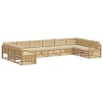 vidaXL Ensembles de canapés 10 pc