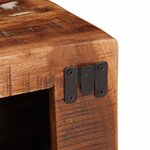 vidaXL Étagère à vin Marron 44 x 30 x 35 cm Bois récupéré massif