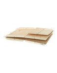 (lot  10 caisses) caisse bois contreplaqué mussy® - paquet de 10 345 x 295 x 195mm