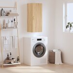 vidaXL Armoire murale chêne sonoma 34 5x34x90 cm