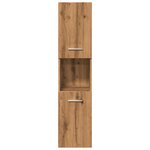 vidaXL Ensemble de meubles salle de bain 4 Pièces bois d'ingénierie