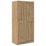 vidaXL Armoire artisian oak 82 5 x 51 5 x 180 cm Bois d'ingénierie