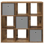 vidaXL Buffet avec tiroir Bois ancien 88 5 x 29 x 84 5 cm