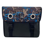 Willex Sacoches de vélo 30 L Ice Tarpaulin bleu et noir