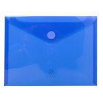 Sachet De 5 Mini Pochettes-enveloppes Polypropylène - A5 - Couleurs Assorties - Exacompta