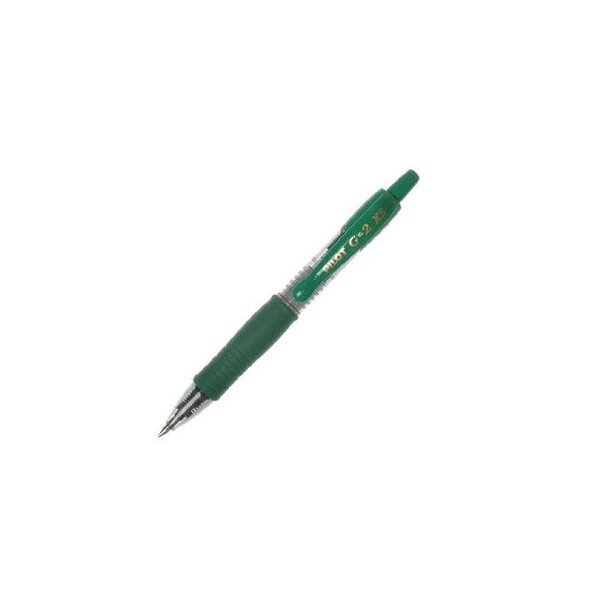 Mini Stylo roller Encre gel G2 XS7 PIXIE Tracé 0 4 mm (Bille 0 7mm) Vert x 12 PILOT