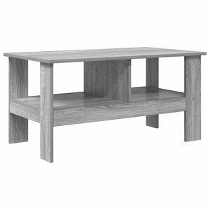 vidaXL Table basse Gris Sonoma 90 x 50 x 45 cm Bois d'ingénierie