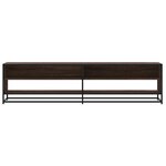 vidaXL Meuble TV chêne marron 180 5x40x46 cm bois d'ingénierie