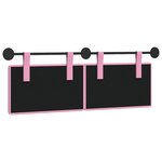 vidaXL Tête de lit suspendue tissu