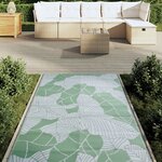 vidaXL Tapis d'extérieur ARAKIL vert 120 x 180 cm PP