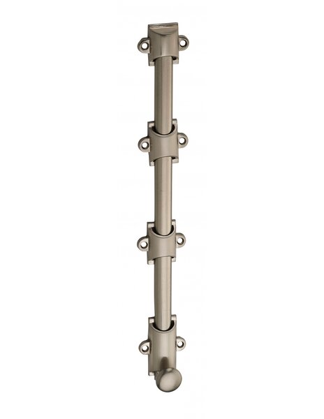 THIRARD - Verrou à plaquer pour fenêtre  à coulisse  300mm  nickel satin - THIRARD