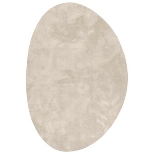 vidaXL Tapis HUARTE Beige 160 x 230 cm Polyester